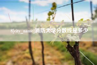 西安消防大学分数线是多少