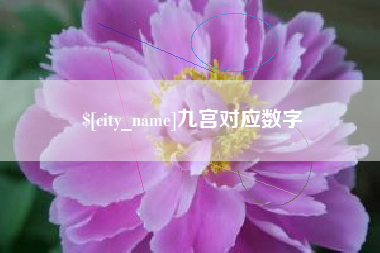 西安九宫对应数字