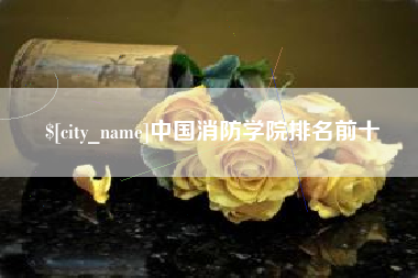 西安中国消防学院排名前十