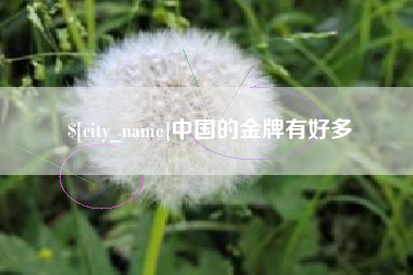 西安中国的金牌有好多