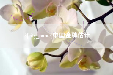 西安中国金牌估计