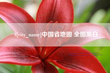 西安中国省地图 全图黑白
