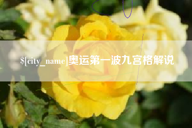 西安奥运第一波九宫格解说