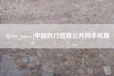 西安中国执行信息公开网手机版
