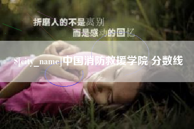 西安中国消防救援学院 分数线