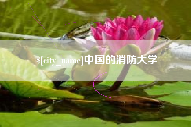 西安中国的消防大学