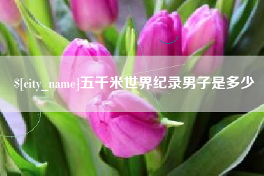 西安五千米世界纪录男子是多少