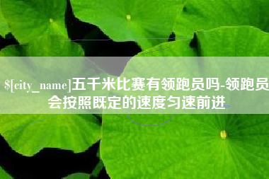 西安五千米比赛有领跑员吗-领跑员会按照既定的速度匀速前进