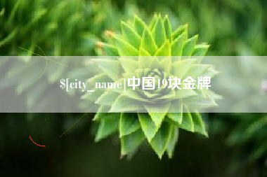 西安中国19块金牌