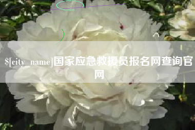 西安国家应急救援员报名网查询官网