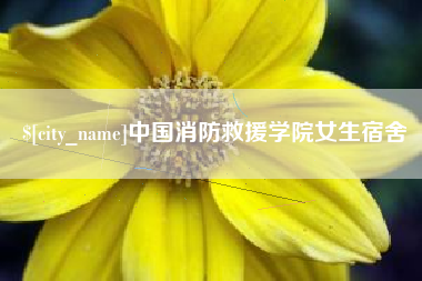 西安中国消防救援学院女生宿舍